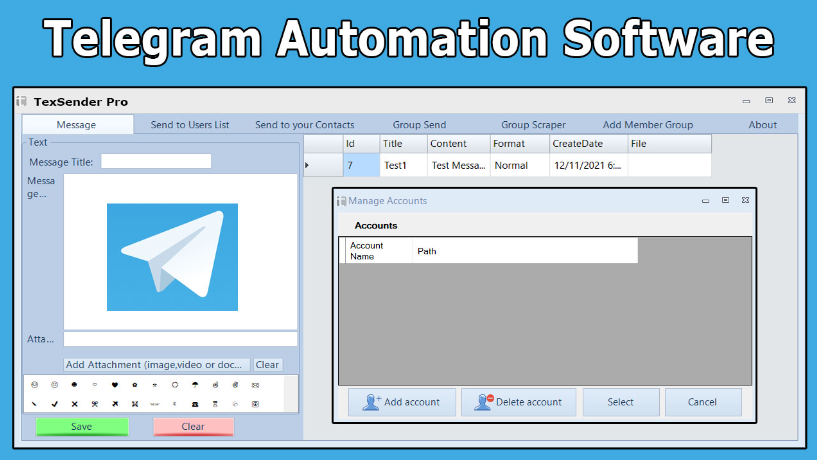 telegram automation software