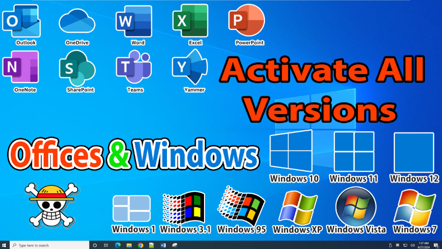 windows and office activator crack